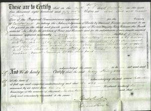 Deed by Married Women - Mary Strong-Original Ancestry