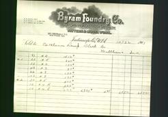 Letterhead - Byram Foundry Co.