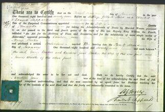 Deed by Married Women - Caroline Jane Barton-Original Ancestry