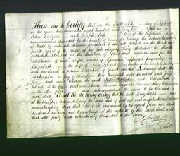 Deed by Married Women - Elizabeth Fitchett