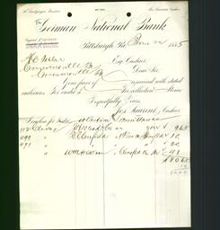 Bank Letterhead - German National Bank