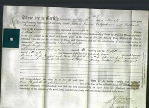 Deed by Married Women - Ann Elizabeth Hughes-Original Ancestry