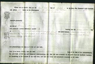 Deed by Married Women - Caroline MacRae-Original Ancestry