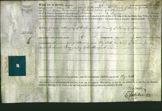Deed by Married Women - Elizabeth Alloway-Original Ancestry