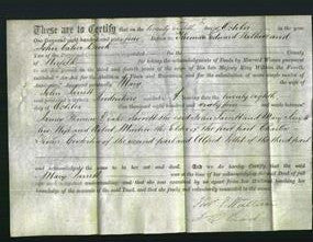 Deed by Married Women - Mary Jarrett-Original Ancestry
