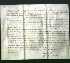Deed by Married Women - Ann Gates-Original Ancestry