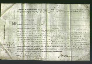 Deed by Married Women - Elizabeth Ward-Original Ancestry