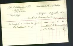 Letterhead - John P. Hollingshead & Co.