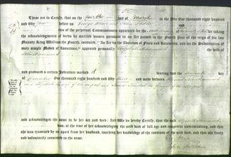 Deed by Married Women - Elizabeth Hammond-Original Ancestry
