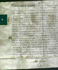 Deed by Married Women - Elizabeth Cornish Cann-Original Ancestry