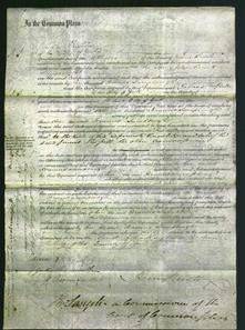 Court of Common Pleas - Frances Lamplough-Original Ancestry