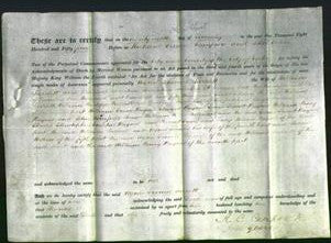 Deed by Married Women - Agnes Frances Jarratt-Original Ancestry