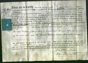 Deed by Married Women - Ellen Susan Allen-Original Ancestry