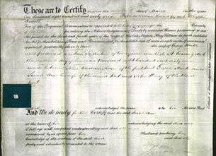Deed by Married Women - Sarah Ann Haith-Original Ancestry