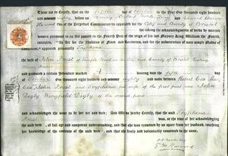Deed by Married Women - Tryphena Prust-Original Ancestry