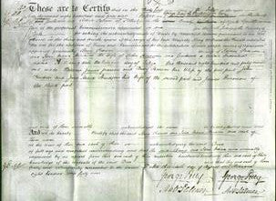 Deed by Married Women - Bessy Pearson and Jane Maria Hindson-Original Ancestry