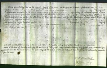 Deed by Married Women - Ann Goddard