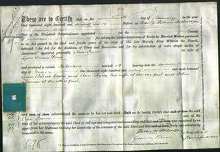 Deed by Married Women - Ann Pearce Davis-Original Ancestry