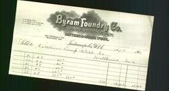 Letterhead - Byram Foundry Co.