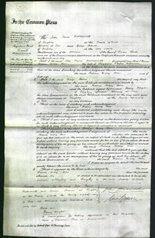 Court of Common Pleas - Rebecca Mary Ann Marriner-Original Ancestry