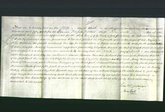 Deed by Married Women - Elizabeth Bentall Tindall-Original Ancestry
