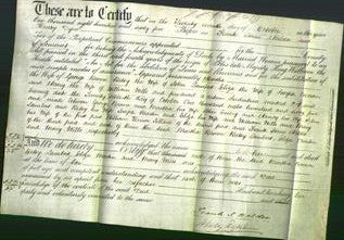 Deed by Married Women - Martha Brown, Betsy Lambert, Eliza Martin and Mary Wills-Original Ancestry