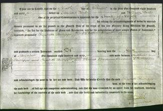 Deed by Married Women - Elizabeth Phillipps-Original Ancestry