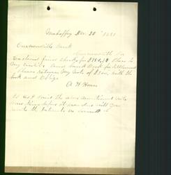 Bank Letterhead - Curwensville Bank