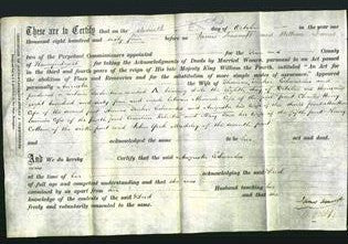 Deed by Married Women - Augusta Edwardes-Original Ancestry