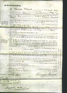 Court of Common Pleas - Ann Pidsley-Original Ancestry