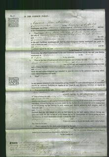 Court of Common Pleas - Mary Ann Eade, Louisa Clayton, Mary Ann Askew and Sarah Mills-Original Ancestry