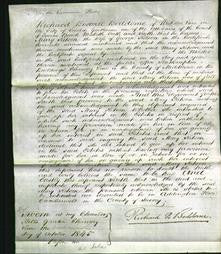 Court of Common Pleas - Mary Kitson-Original Ancestry