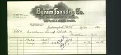 Letterhead - Byram Foundry Co.