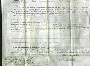 Deed by Married Women - Alice Davison-Original Ancestry