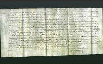 Deed by Married Women - Ann Williams, Martha Galls, Sophia Rackliff and Elizabeth Sansom-Original Ancestry