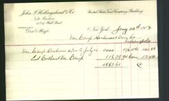 Letterhead - John P. Hollingshead & Co.