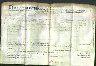 Deed by Married Women - Elizabeth Humphrey-Original Ancestry