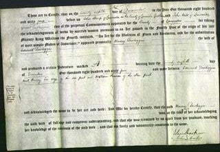 Deed by Married Women - Nancy Dowbiggin-Original Ancestry