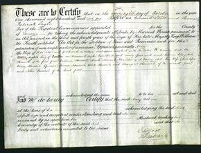 Deed by Married Women - Mary Holt-Original Ancestry