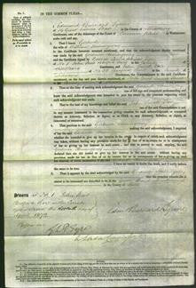 Court of Common Pleas - Gertrude Hemingway-Original Ancestry