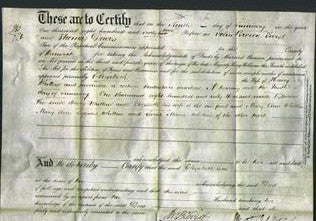Deed by Married Women - Elizabeth Whitten-Original Ancestry
