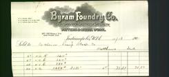 Letterhead - Byram Foundry Co.