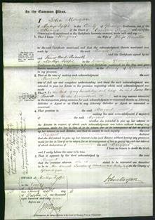 Court of Common Pleas - Margaret Howells-Original Ancestry