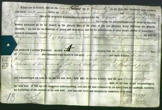Deed by Married Women - Mary Moreton-Original Ancestry