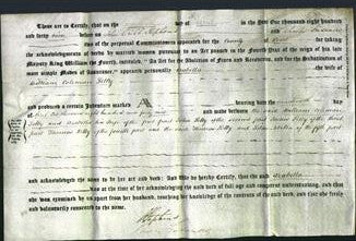 Deed by Married Women - Arabella Selby-Original Ancestry