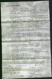 Court of Common Pleas - Sarah Dixon-Original Ancestry