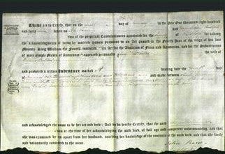 Deed by Married Women - Ann Batchelor-Original Ancestry