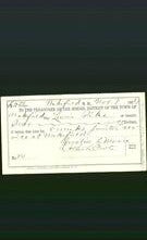 Wakefield, Massachusetts Payment Voucher - Lewis Pike