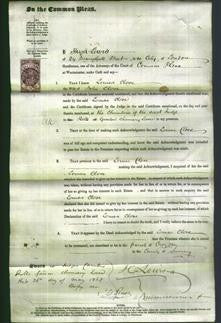 Court of Common Pleas - Louisa Close-Original Ancestry