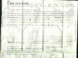 Deed by Married Women - Sarah Markham-Original Ancestry